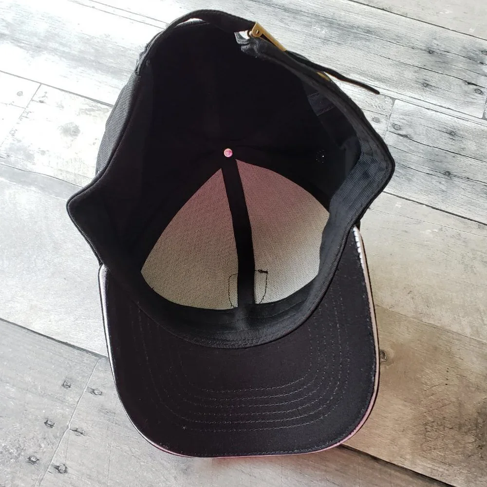 NWT - Vivienne Hu VHNY Baseball Cap - Logo Cotton Ball Cap in Black and White